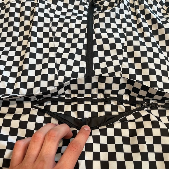 Vans checkerboard windbreaker 